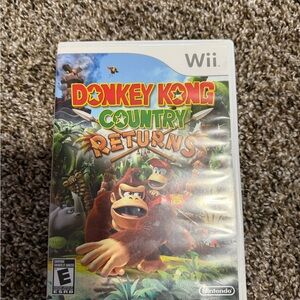 Nintendo Wii Donkey Kong Country‎ Returns - Vibrant Cover